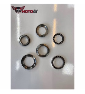 Honda Dio 110 Furş Ön Bilya Takımı_Supermoto (Renksiz)