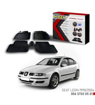 Seat Leon Havuzlu 3D Paspas Niken Siyah 1998-2004 arası uyumlu
