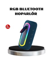 Mini Mavi Bluetooth Hoparlör Şık Görünüm Ve Taşınabilir Güçlü Ses