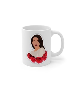 Lana Del Rey Baskılı Kupa Bardak