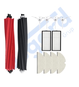 ROBOROCK Q5, Q5+, Q5 PRO,Q5 PRO+ UYUMLU 1 Ana Fırça 4 Yan Fırça 2 Filtre 4 Mop PKT-iasgf0000456