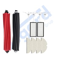 ROBOROCK Q5, Q5+, Q5 PRO,Q5 PRO+ UYUMLU 1 Ana Fırça 4 Yan Fırça 2 Filtre 4 Mop PKT-iasgf0000456