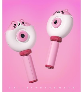 Torima S8 Taşınabilir 1080p Dijital Video Kayıt Fotoğraf Çocuk Kamerası 2.0 Inç IPS Ekran Pembe