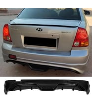 Hyundai Accent Admire Arka Ek Difüzör Siyah Plastik 2000-2006 Arka-difizör-bodykit-ek-karlık