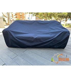 200*80 Koltuk / Mobilya Koruma Örtüsü, %100 Su Geçirmez, İthal Mehler Kumaş, Lastikli Kılıf Branda (Lacivert)