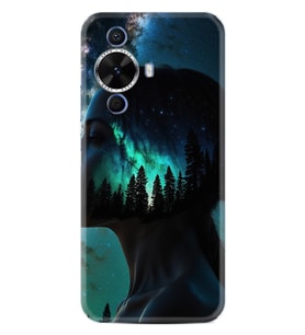 Huawei Nova 12S Kılıf Boutique Baskılı Resimli Woman in Tree Pcode -004