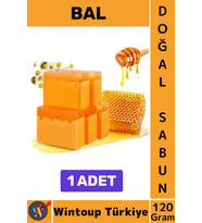 #KatıSabun %100 Doğal Bitkisel El Yüz Saç Vücut Cilt İçin Organik Bal Sabunu 120 Gram