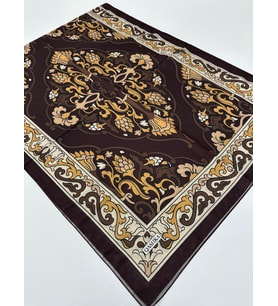 QASHKA Soft Pamuklu Şal Etro Desen LBD0703