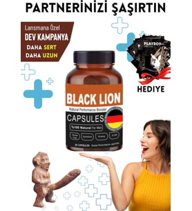 Black Lion Xxl Erkeklere Özel Ürün Seti
