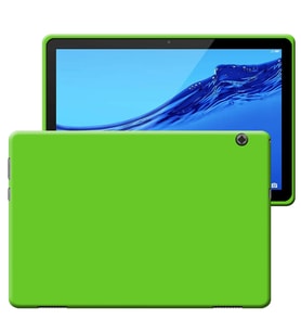 Huawei MediaPad T5 10,1 inç Lansman Silikon Yumuşak Dokulu Kılıf (Yeşil)