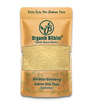 Organik Bitkim Kırmızı Ginseng (Adam Otu) Toz 100 gr