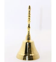 Pirinç Okul El Çanı 17 Cm (Çok Renkli)