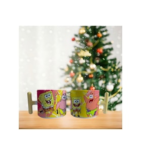 Ghostbastır Design Sünger Bob Kupa Bardak Tek Adet 0460