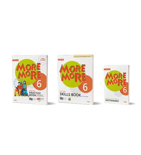 6.Sınıf More More English 6 Practice Book Skills Book Dictionary Kurmay ELT