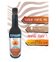 ÇABUK KAHVE Karamel Aromalı Hazır Soğuk/SICAK Kahve Mix 750 ml