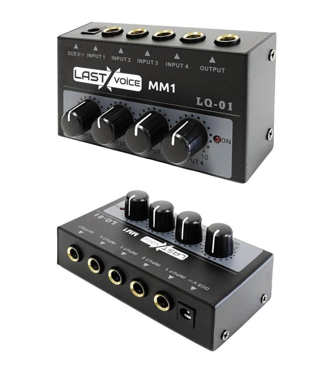 Lastvoice MM1 Mini Stereo 4 Kanallı Ses Mikseri