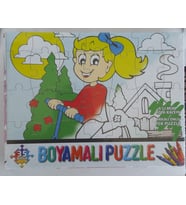 Cs Toys Boyamalı Puzzle 35 Parça