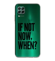 Huawei P40 Lite Uyumlu Baskılı Yumuşak Silikon Şeffaf Telefon Kılıfı