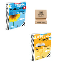 Arı 6. Sınıf Matematik ve Türkçe Defterim + Telefon Standı