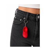 3Dmarketi 3D Kırmızı Terlik Anahtarlık Charm