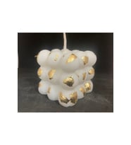 Renkli Kokulu Aromatik Esanslı (kokulu) Tasarım Dekoratif Bubble Mum (Çok Renkli)