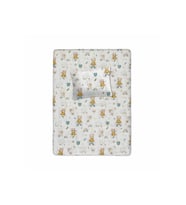 %100 Pamuklu Bebek Lastikli Çarşaf 60x120+20 Bebek Yastık Kılıfı 35x45