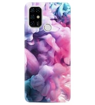 Casper Via F20 Kılıf Desenli Silikon Pink Cloud