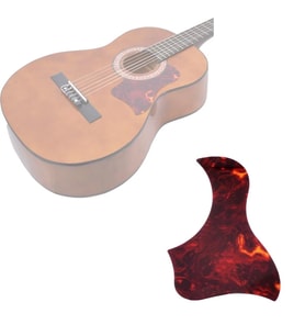 Extreme PG165DR Koyu Kırmızı Pickguard  Tortoise Shell Görünüm Şık Detay