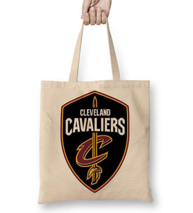 Cleveland Cavaliers Logo Bez Çanta Uzun Saplı