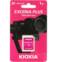 Kioxia Exceria Plus SD Card 1TB U3 V30 - Outlet