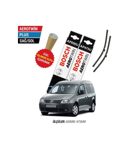 VW Caddy Silecek Takımı (2004-2006) Bosch Aerotwin Plus