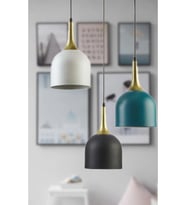 Modern salon, mutfak ve kafe için şık metal avize setleri, farklı düzen seçenekleri