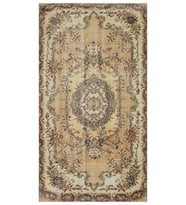El Yapımı Yün Halısı 145x264 cm 9889