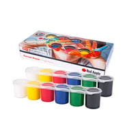 Red Apple Parmak Boyası 12 Renk x 25 ml Sıralı Set 
