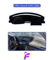 OPEL CORSA B (1992-2000) Uyumlu Torpido Örtüsü Yansıma Önleyici Tam Koruma Kolay Montaj H77