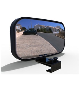 Sürücü Kursu Eğitmen Aynası Geniş Kör Nokta Aynası Büyük Sağ 17X8Cm