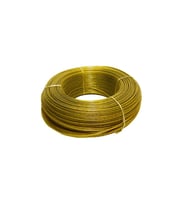 İZOLELİ ÇELİK HALAT 3 MM ( 1 METRE FİYATIDIR )