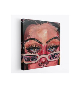 You Are Art Kanvas Tablo Pop Art-5862
