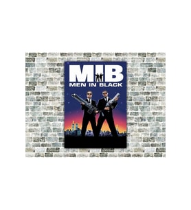 Mıb Men In Black Ahşap Tablo