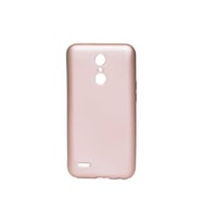 LG K8 Uyumlu Kılıf Zore Premier Silikon Kapak (Rose Gold Altın)