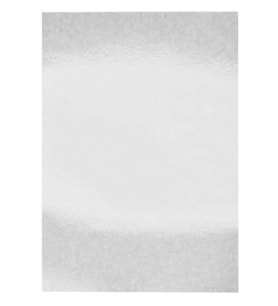 Metalik Fon Kartonu 50X70 Gümüş Rulo Şeklinde - 6 adet