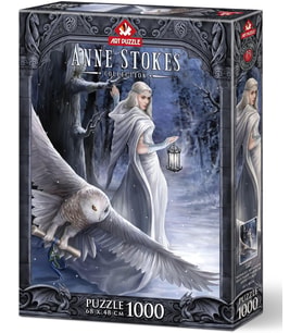Art Puzzle Anne Stokes Gece Yarısı Habercisi 1000 Parça Puzzle 5229