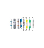 AQUAFLY Su Arıtma Filtresi Çift Karbonlu 8li Takım Arıtıcı Filtresi BİOCERAMİC YEDEK 10' AÇIK KASA UYUMLU