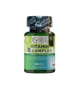 Nature'S Supreme Vitamin B Complex 60   Kapsül