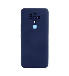 Tecno Camon 16 Kılıf Nano İçi Kadife Silikon - Lacivert