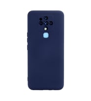 Tecno Camon 16 Kılıf Nano İçi Kadife Silikon - Lacivert
