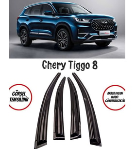 Chery Tiggo 8 Cam Rüzgarlığı 4-lü Takım