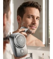 Mey İthalat® Mini Shaver Sıfır Sakal Taşınabilir Şarjlı Tıraş Makinesi IPX6 Korumalı USB