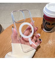 Apple iPhone 11 Pro Max Magsafe Şeffaf Silikon Kılıf