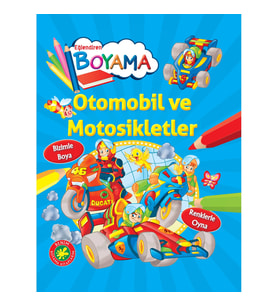 Eğlendiren Boyama - Otomobil ve Motosikletler